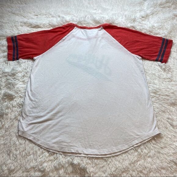 Tommy Hilfiger Sport White, Red and Blue Casual Top, Size Medium - Picture 2 of 8